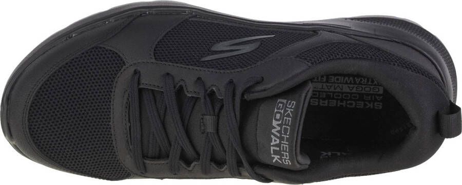 Skechers Go Walk 6 Compete 216203WW-BBK Mannen Zwart Sneakers Sportschoenen - Foto 4