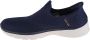 Skechers Go Walk 6 Fabulous View 124569-NVY Vrouwen Marineblauw Sneakers Sportschoenen - Thumbnail 3