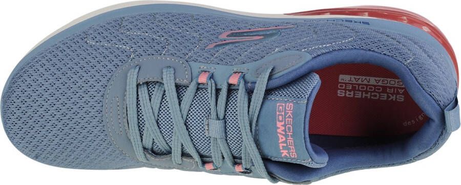 Skechers Go Walk Air 2.0-Dynamic Virtue 124354-PRPK Vrouwen Purper Sneakers