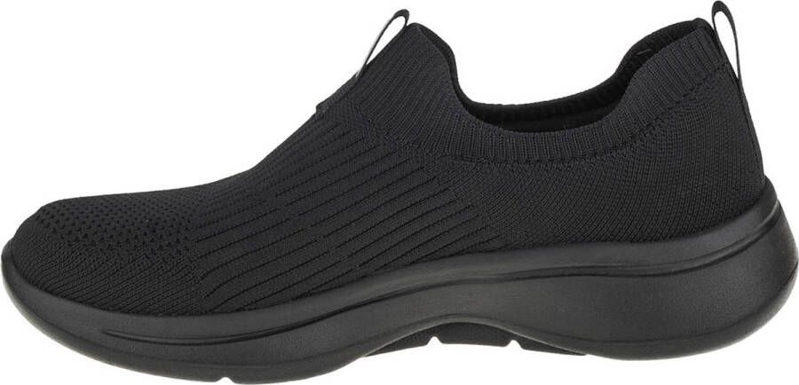 Skechers Go Walk Arch Fit 124409-BBK. Vrouwen. Zwart. Sneakers - Foto 3