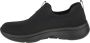 Skechers Go Walk Arch Fit 124409-BBK. Vrouwen. Zwart. Sneakers - Thumbnail 3