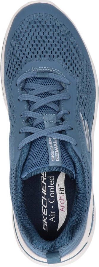 Skechers Go walk Arch Fit dames sneaker Blauw