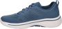 Skechers Go walk Arch Fit dames sneaker Blauw - Thumbnail 4