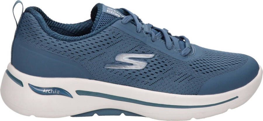 Skechers Go walk Arch Fit dames sneaker Blauw