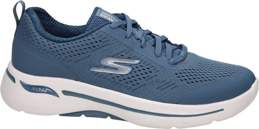 Skechers Go walk Arch Fit dames sneaker Blauw