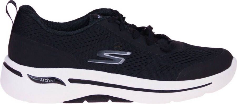 Skechers Go walk Arch Fit dames sneaker Zwart