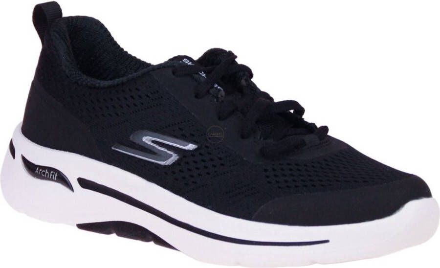 Skechers Go walk Arch Fit dames sneaker Zwart