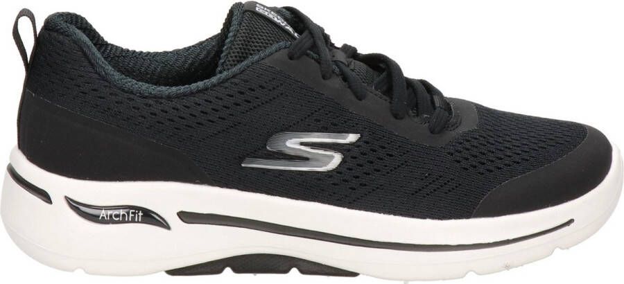 Skechers Go walk Arch Fit dames sneaker Zwart