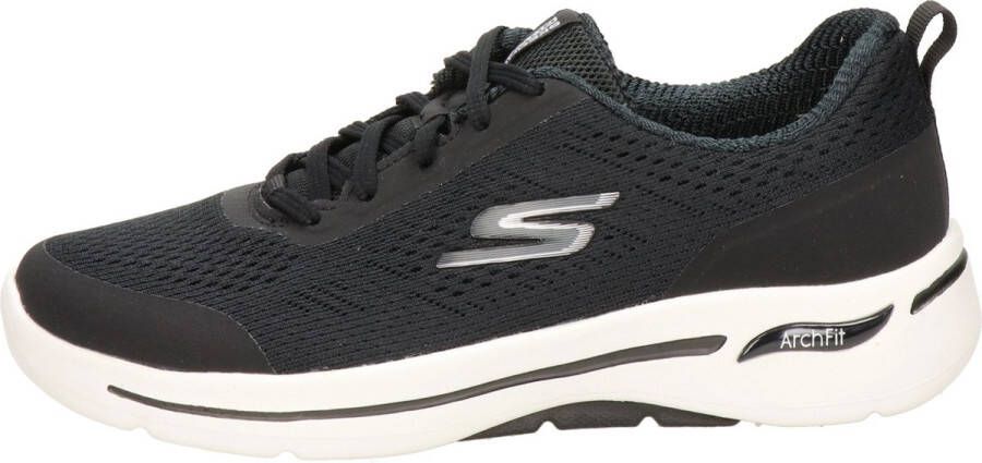 Skechers Go walk Arch Fit dames sneaker Zwart