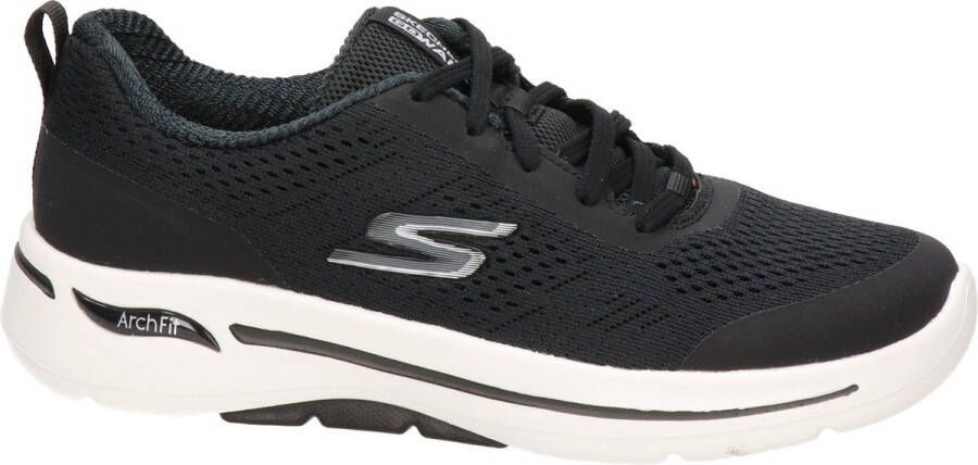 Skechers Go walk Arch Fit dames sneaker Zwart