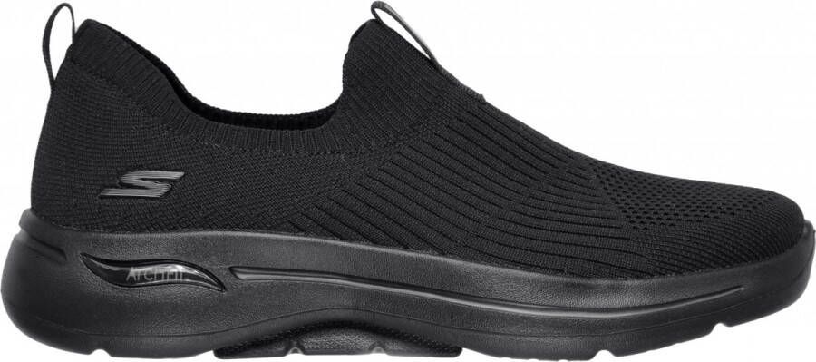 Skechers Go Walk Arch Fit Dames Sneakers Black