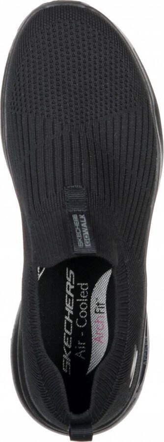 Skechers Go Walk Arch Fit Dames Sneakers Black