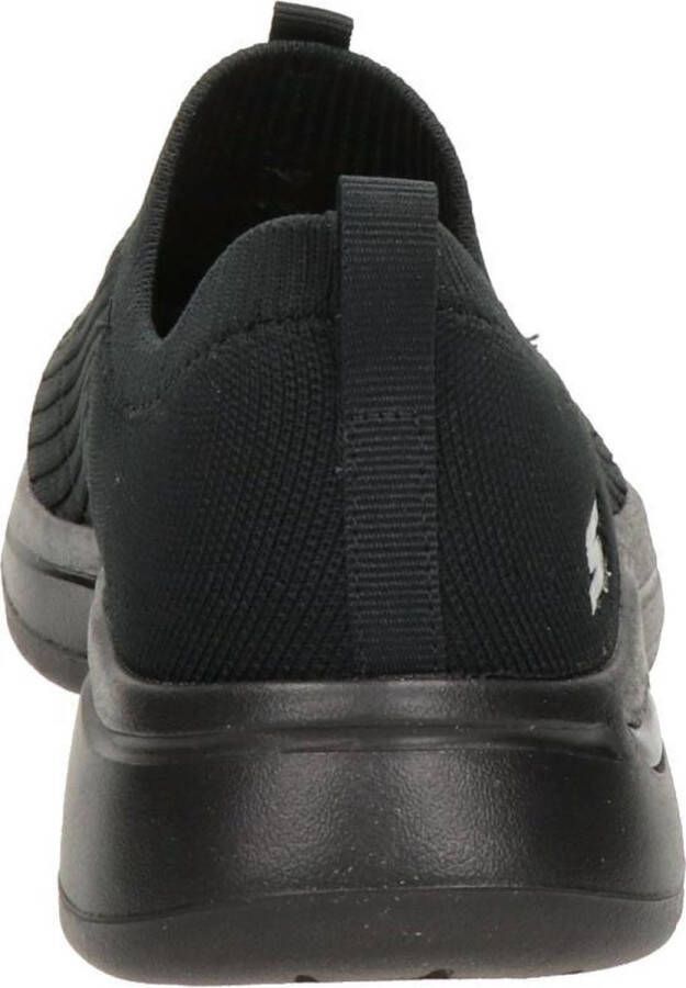 Skechers Go Walk Arch Fit Dames Sneakers Black