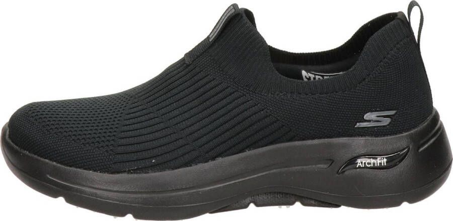 Skechers Go Walk Arch Fit Dames Sneakers Black