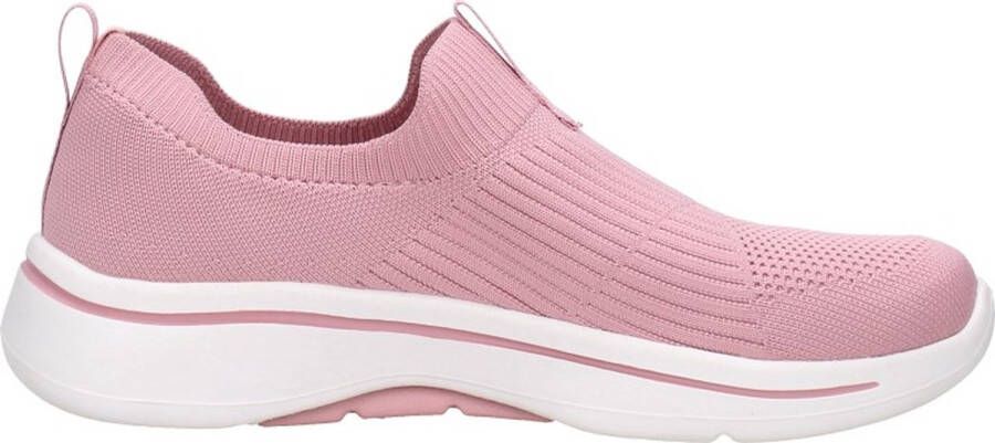 Skechers Go Walk Arch Fit Iconic Sportief roze