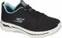 Skechers GO Walk Arch FIT Sneaker Zwart Dames - Thumbnail 7