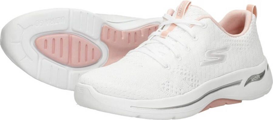 Skechers Go Walk Arch Fit Unify Dames Sneakers Wit - Foto 6