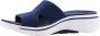 Skechers Go Walk Arch Fit Sandal Joyful Slipper Vrouwen Blauw - Thumbnail 5