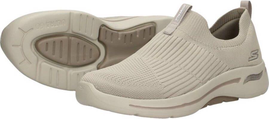 Skechers Go Walk dames sneaker Beige