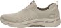 Skechers Go Walk dames sneaker Beige - Thumbnail 6