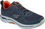 Skechers Go Walk Arch Fit 216116-CCOR Mannen Grijs Sneakers - Thumbnail 28