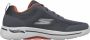 Skechers Go Walk Arch Fit 216116-CCOR Mannen Grijs Sneakers - Thumbnail 43