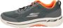 Skechers Go Walk Arch Fit 216116-CCOR Mannen Grijs Sneakers - Thumbnail 31