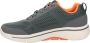 Skechers Go Walk Arch Fit 216116-CCOR Mannen Grijs Sneakers - Thumbnail 32