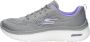 Skechers Fitness Schoenen Hyper Burst GoWalk Sneakers 124578-GYPR - Thumbnail 29