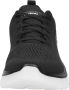 Skechers Heren Hyper Burst Mesh Veterschoenen Black Heren - Thumbnail 5