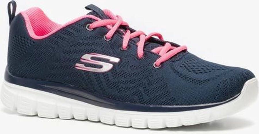 Skechers Graceful Get Connected dames sneakers Blauw