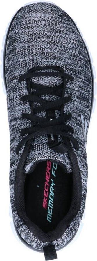 Skechers Graceful Twisted Fortune sneakers grijs