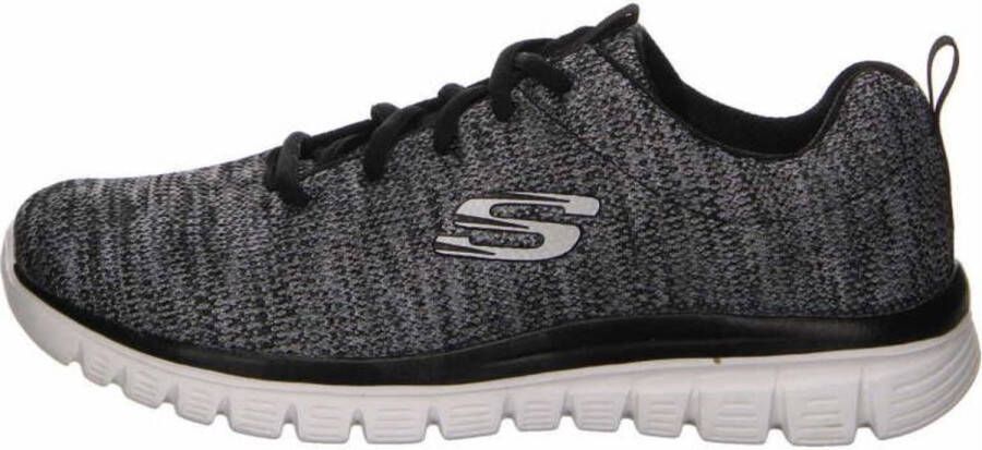 Skechers Graceful Twisted Fortune sneakers grijs