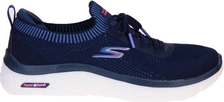 Skechers Hardloopschoenen voor Volwassenen Engineered Flat Knit W Blauw