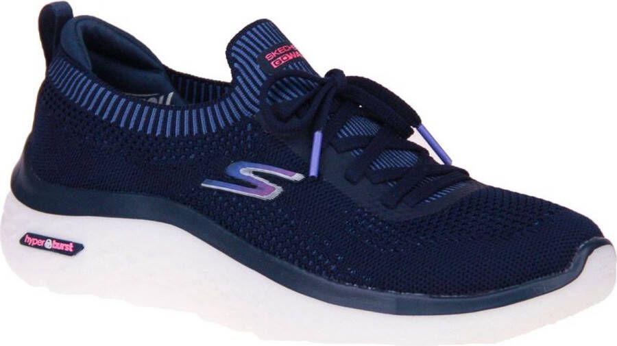 Skechers Hardloopschoenen voor Volwassenen Engineered Flat Knit W Blauw