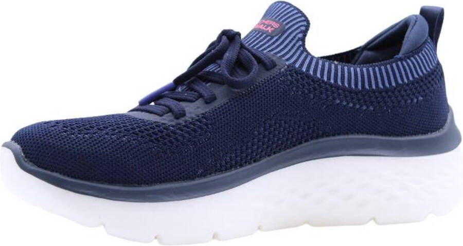 Skechers Hardloopschoenen voor Volwassenen Engineered Flat Knit W Blauw