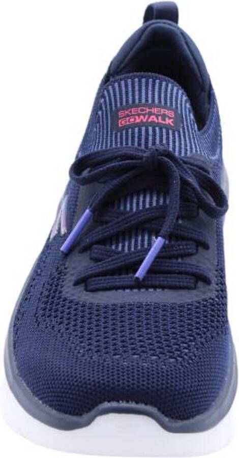 Skechers Hardloopschoenen voor Volwassenen Engineered Flat Knit W Blauw