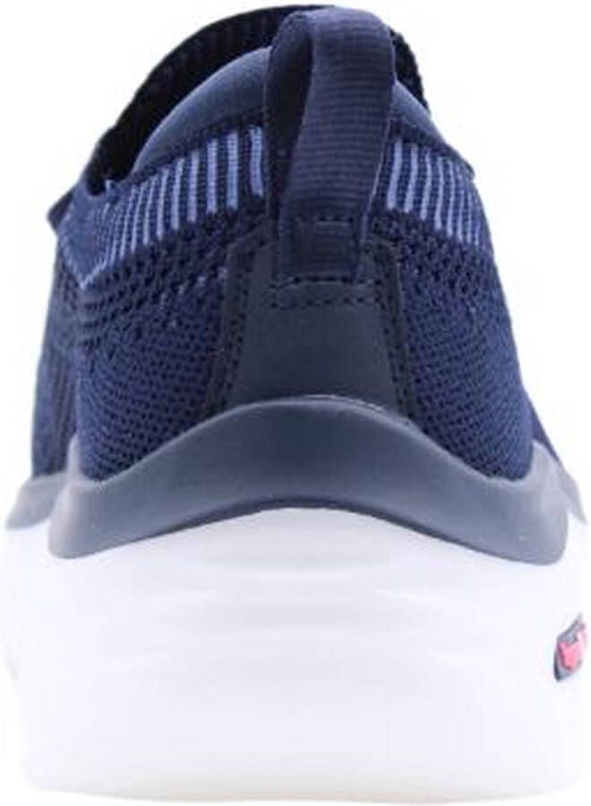 Skechers Hardloopschoenen voor Volwassenen Engineered Flat Knit W Blauw