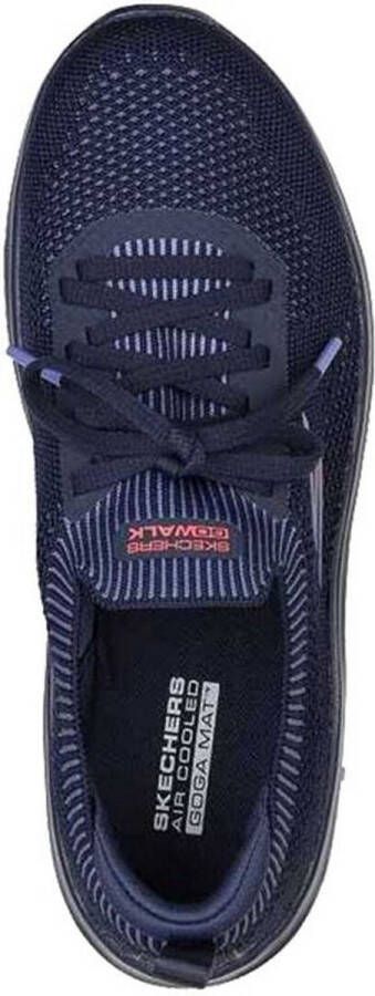 Skechers Hardloopschoenen voor Volwassenen Engineered Flat Knit W Blauw