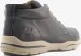 Skechers Harper Melden leren heren veterboots Zwart Extra comfort Memory Foam - Thumbnail 5