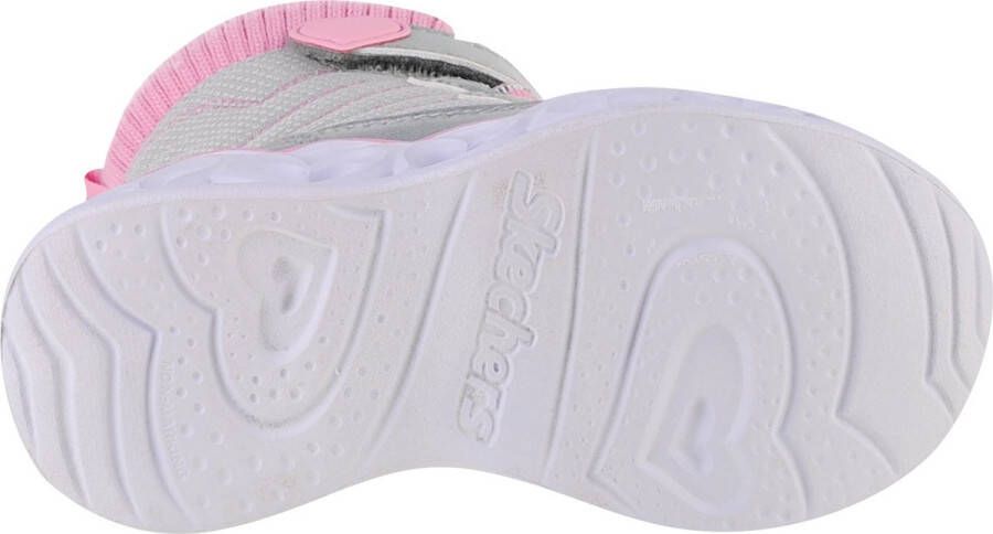 Skechers Heart Lights Heart Chaser 20287N-GYPK voor meisje Grijs Laarzen Sneeuw laarzen - Foto 3