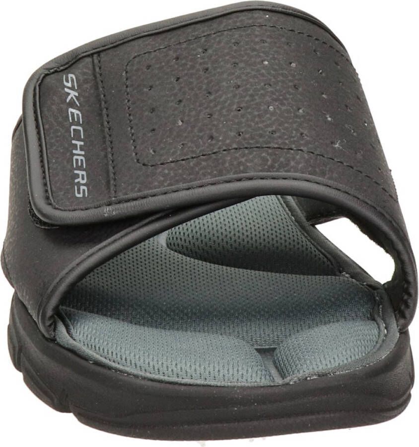 Skechers heren slippers zwart Extra comfort Memory Foam