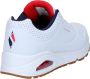 Skechers Heren Sport Casual UNO STAND ON AIR Sneakers Heren 52458 wit marine rood - Thumbnail 50