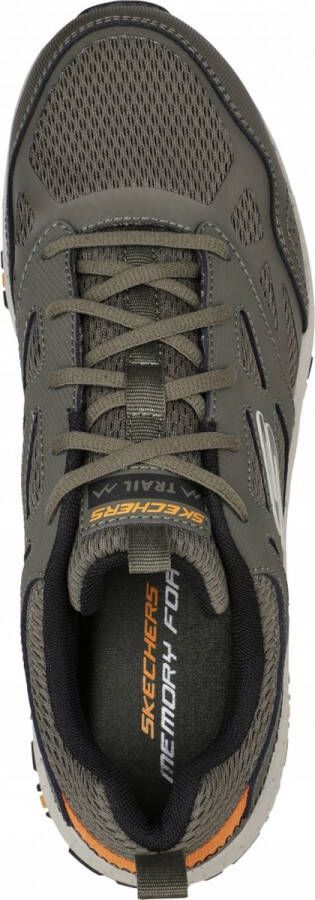 Skechers Hillcrest 237265-OLV Mannen Groen Sneakers Sportschoenen