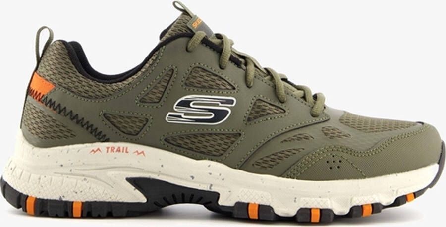 Skechers Hillcrest Wandelschoenen Mannen olijfgroen