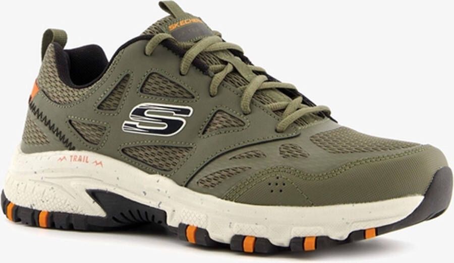 Skechers Hillcrest Wandelschoenen Mannen olijfgroen