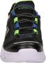 Skechers Hypno-Flash 2.0 Odelux Jongens Sneakers Zwart Multicolour - Thumbnail 9