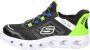 Skechers Hypno-Flash 2.0 Odelux Jongens Sneakers Zwart Multicolour - Thumbnail 7