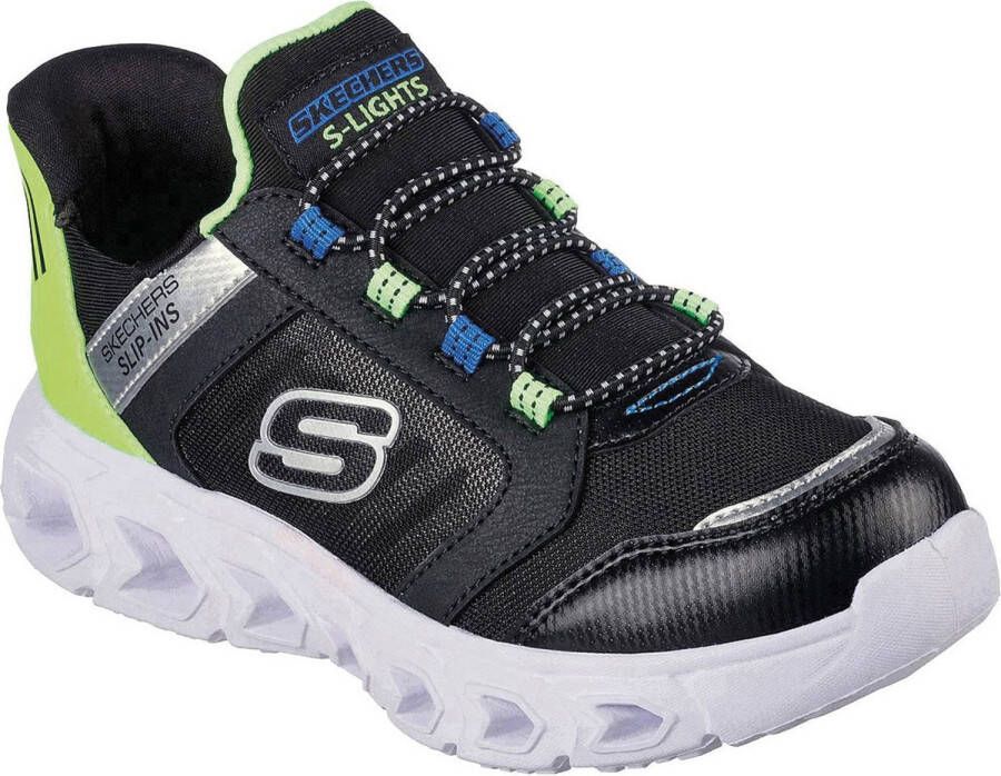 Skechers Hypno-Flash 2.0 Odelux Jongens Sneakers Zwart Multicolour - Foto 8