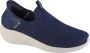 Skechers Ultra Flex 3.0 Smooth Step 149709-NVY Vrouwen Marineblauw Sneakers Sportschoenen - Thumbnail 64